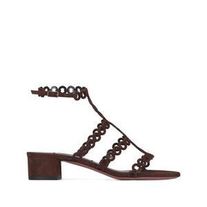 Aquazzura Women Infinity Chain Sandals 35